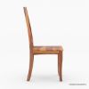 Picture of Gastonia Arched Slat Back Solid Wood Dining Chair