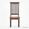 Picture of Minneapolis Farmhouse Solid Wood Slatted Back Dining Chair