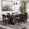 Picture of Tuscan Trestle Solid Wood Dining Table Set