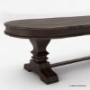 Picture of Tuscan Trestle Solid Wood Dining Table Set