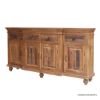 Picture of Allerdale Rustic Solid Wood 4 Drawer Extra Long Buffet Sideboard