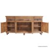 Picture of Allerdale Rustic Solid Wood 4 Drawer Extra Long Buffet Sideboard