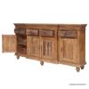 Picture of Allerdale Rustic Solid Wood 4 Drawer Extra Long Buffet Sideboard