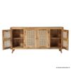 Picture of Ramona Farmhouse Style 4 Rattan Door Large Sideboard