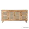Picture of Ramona Farmhouse Style 4 Rattan Door Large Sideboard