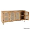Picture of Ramona Farmhouse Style 4 Rattan Door Large Sideboard