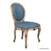 Picture of Brevard Mahogany Wood Upholstered Dining Chair
