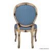 Picture of Brevard Mahogany Wood Upholstered Dining Chair