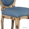 Picture of Brevard Mahogany Wood Upholstered Dining Chair