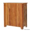 Picture of Perris Rustic Solid Wood Multi Tone 4 Drawer Dresser