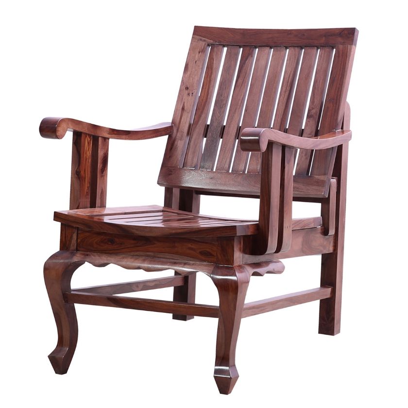 Picture of Telluride Rustic Solid  Wood Traditional Armchair