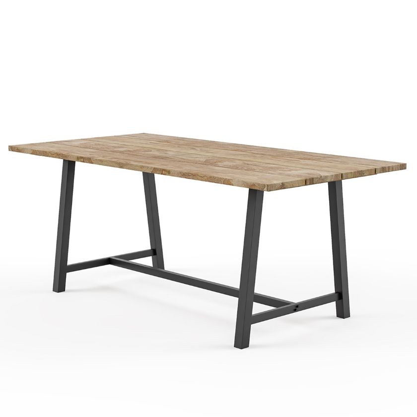 Picture of Spartanburg  Outdoor Teak Wood Rectangle Dining Table