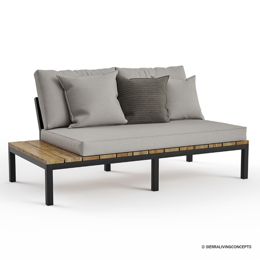 Picture of Florence Teak Wood Outdoor Sectional Sofa