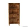 Picture of Porirua Solid Wood 4 Tier Armoire with Rattan Doors