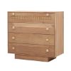Picture of Dorsten Rustic Solid Wood 4 Drawer Dresser