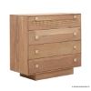 Picture of Dorsten Rustic Solid Wood 4 Drawer Dresser