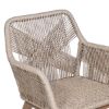 Picture of Alloa Rustic Teak Wood Woven Rope Dining Chair