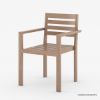 Picture of Dornbirn Outdoor Teak Dining Set with Umbrella Hole
