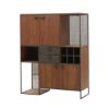Picture of Thermalito Industrial Mid Century Style Modular Large Bar Cabinet