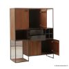 Picture of Thermalito Industrial Mid Century Style Modular Large Bar Cabinet