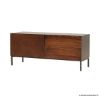 Picture of Eagleville Modern Mid Century Solid Wood 2 Drawer Credenza