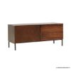 Picture of Eagleville Modern Mid Century Solid Wood 2 Drawer Credenza