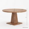 Picture of Glenrothes Solid Wood Round Pedestal Dining Table For 4
