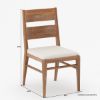 Picture of Glenrothes Solid Wood Mid Century Modern Dining Chair