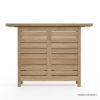 Picture of Busselton Rustic Teak Wood 3 Piece Outdoor Bar Set