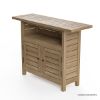 Picture of Busselton Teak Outdoor Bar Table With Storage