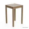 Picture of Busselton Rustic Teak Wood Bar Height Outdoor Bistro Table