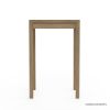 Picture of Busselton Rustic Teak Wood Bar Height Outdoor Bistro Table