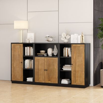 Picture of Mendoza Solid Wood Home Office Credenza