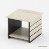 Picture of Leavenworth Solid Wood 2 Tone Natural Coffee Table For Office