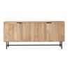 Picture of Hornitos Industrial Farmhouse style 4 Fluted Door Sideboard