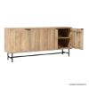 Picture of Hornitos Industrial Farmhouse style 4 Fluted Door Sideboard