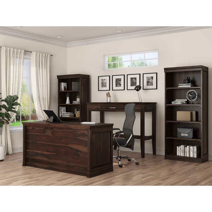 Picture of Grimbergen Solid Wood Contemporary Executive Office Furniture Set