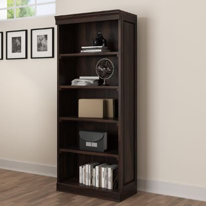 Picture of Grimbergen Solid Wood 5 Shelf Contemporary Style Bookcase