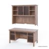 Picture of Borgloon Teak Wood Home Office Rustic Executive Desk