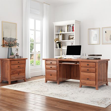 Picture for category Desk with File Cabinets