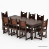Picture of Bonnet Rustic Solid Wood Dining Table Set