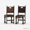 Picture of Bonnet Rustic Solid Wood Dining Table Set