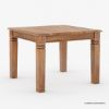 Picture of Salemo Natural Wood Square Kitchen Table and Chair Set of 4