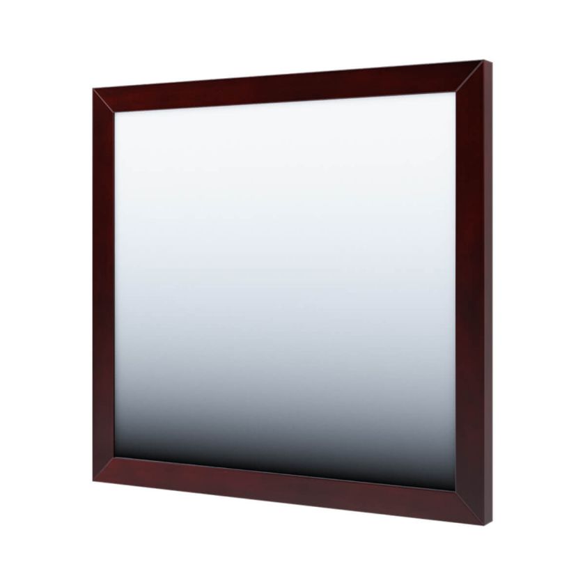 Picture of Petros Transitional Mahogany Wood Horizontal Mirror Frame