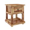 Picture of Larvik 4 Piece Solid Wood Canopy Bedroom Set