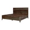 Picture of Thornton Rustic Solid Wood Platform Bed