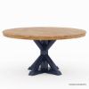 Picture of Salzburg Two Tone Solid Wood Round Dining Table