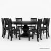 Picture of Novara Modern Solid Wood Dining Table And Chair Set