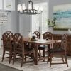 Picture of Bolzano Rustic Solid Wood Dining Table Set For 6