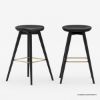 Picture of Hilversum Modern Solid Wood Marble Top Kitchen Island With Seating for 4